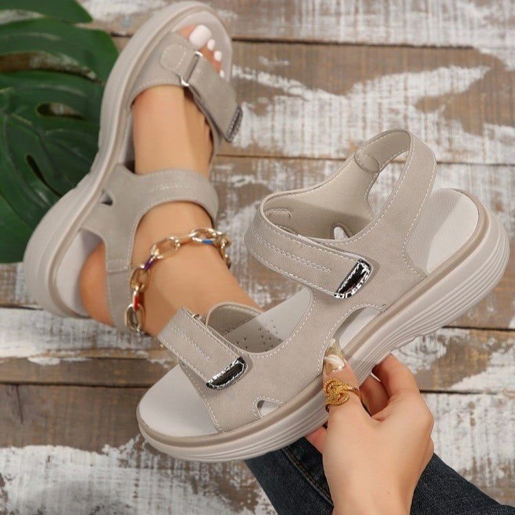 Sandales femme confort – Bout ouvert & design Unique