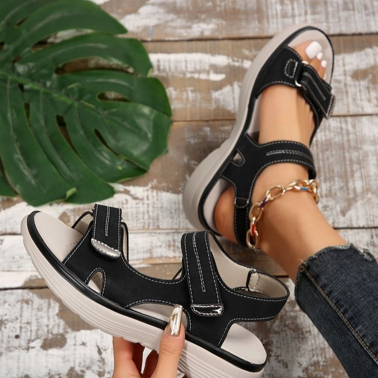 Sandales femme confort – Bout ouvert & design Unique