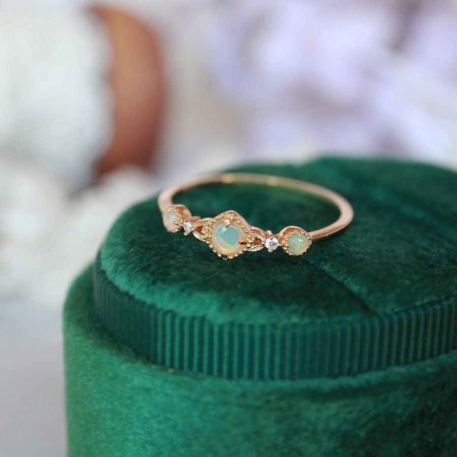 Bague creuse classique luxe japonais