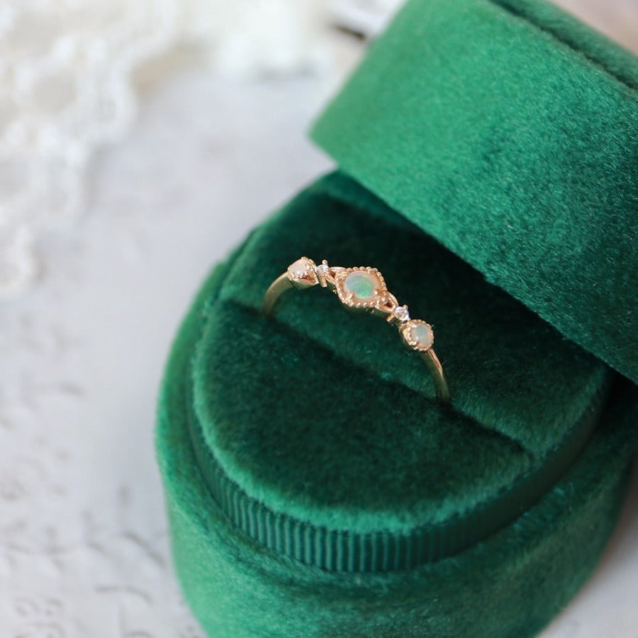 Bague creuse classique luxe japonais