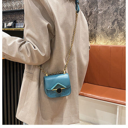 Mini Sac Carré Rétro Élégant