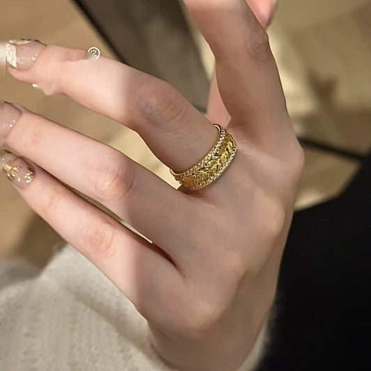 Bague femme luxe léger unique