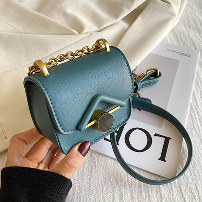 Mini Sac Carré Rétro Élégant
