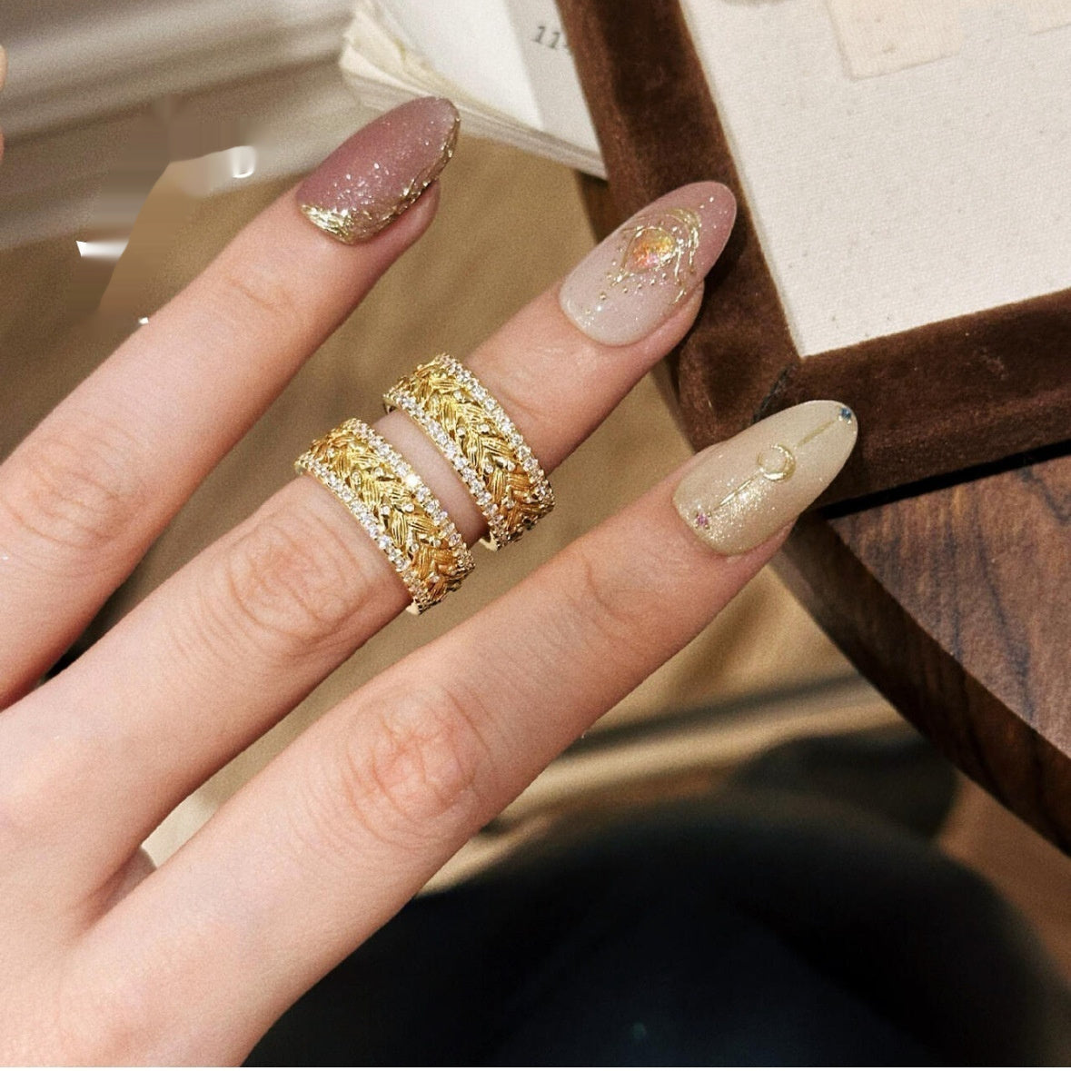 Bague femme luxe léger unique