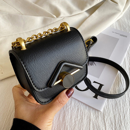 Mini Sac Carré Rétro Élégant