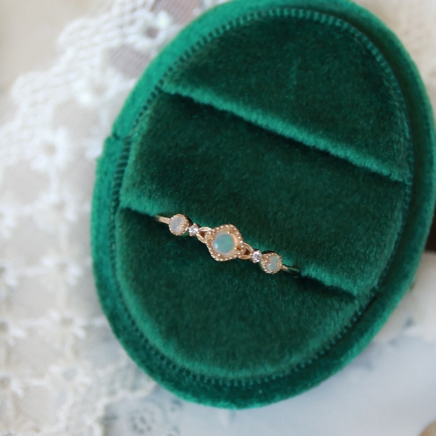 Bague creuse classique luxe japonais